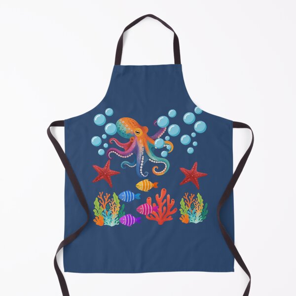 Item preview, Colorful Octopus and Marine World designed and sold by DidiDesignShop.