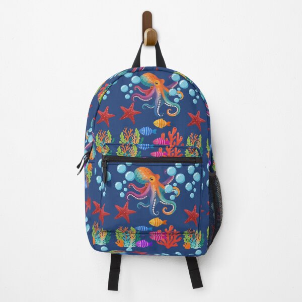 Item preview, Colorful Octopus and Marine World designed and sold by DidiDesignShop.