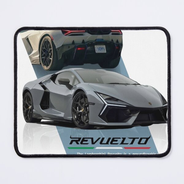 Item preview, Lamborghini Revuelto Hybrid Hypercar Performance Poster Art. designed and sold by VELOCITY_PRINTS.