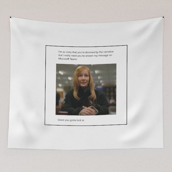 Item preview, Eva Stratt Grace you gotta lock in Project Hail Mary tshirt designed and sold by Praline Creative.