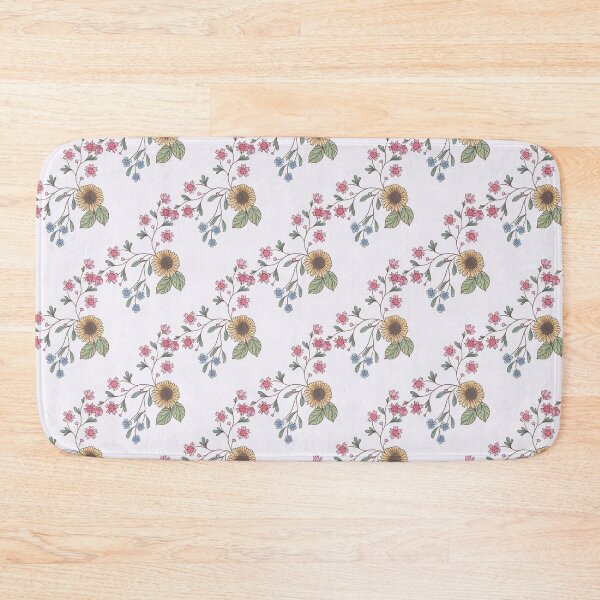 Item preview, Floral repeating pattern designed and sold by EllmarArts.