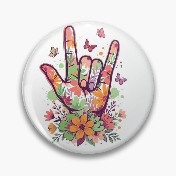 Item preview, I LOVE YOU designed and sold by deafhoops1.