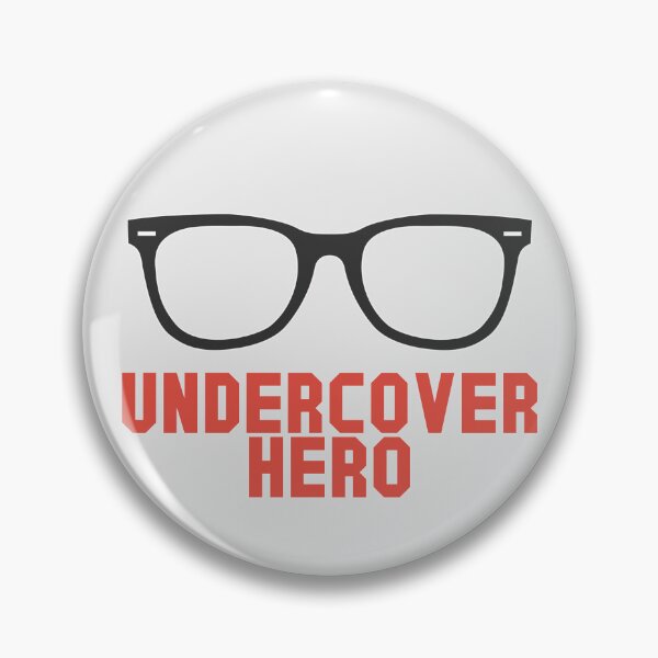 Item preview, Undercover Hero Glasses designed and sold by xWiseGirl.