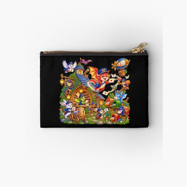 Item preview, Cute Fantasy Dragon Mail Carrier – Magical Woodland Postal Adventure designed and sold by MrDev.