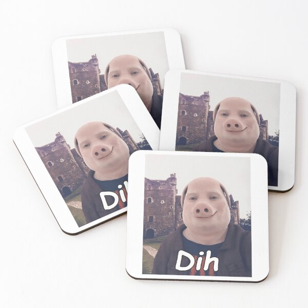 Item preview, Brainrot Gen Z Humor Cat Meme Dihh Pig Funny Design designed and sold by courtney-charlt.