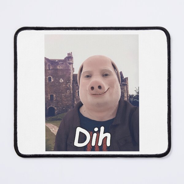 Item preview, Brainrot Gen Z Humor Cat Meme Dihh Pig Funny Design designed and sold by courtney-charlt.