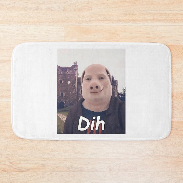 Item preview, Brainrot Gen Z Humor Cat Meme Dihh Pig Funny Design designed and sold by courtney-charlt.