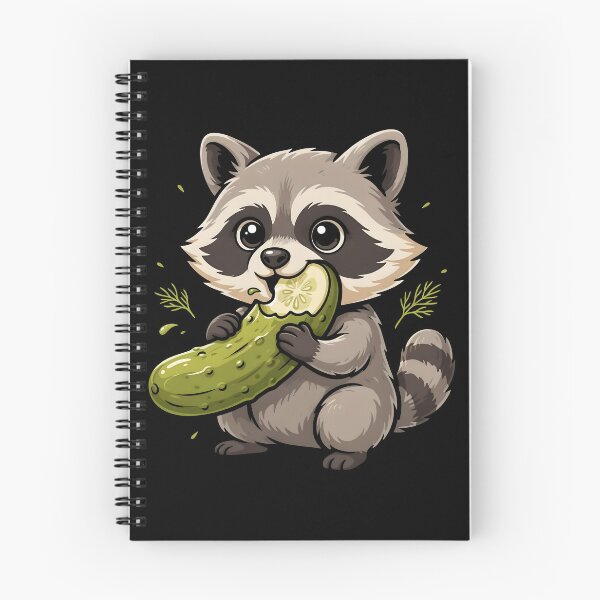 Item preview, Raccoon Eating Pickles Funny Raccoon Meme designed and sold by Redgiant87x.