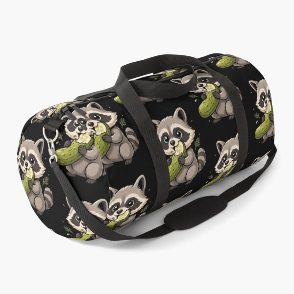 Item preview, Raccoon Eating Pickles Funny Raccoon Meme designed and sold by Redgiant87x.