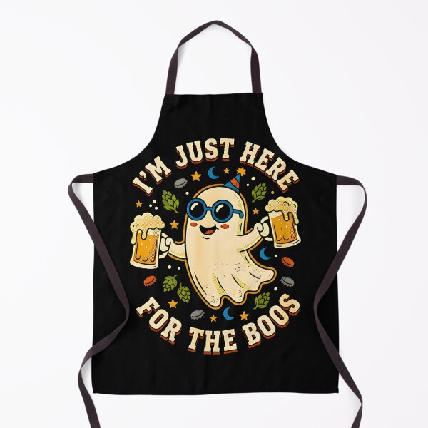 Item preview, Im Just Here For The Boos Halloween Women Ghost Cute Funny designed and sold by Rahamkshop.