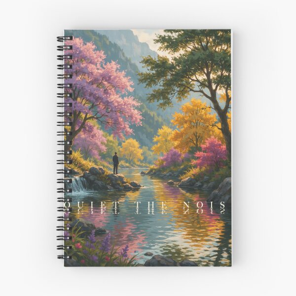Item preview, Quiet the Noise | Peaceful Nature Mindfulness designed and sold by FairX.