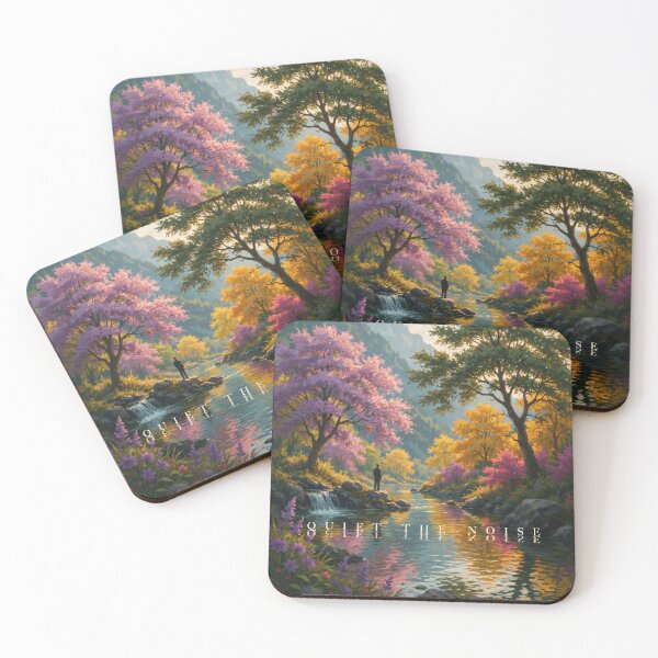 Item preview, Quiet the Noise | Peaceful Nature Mindfulness designed and sold by FairX.