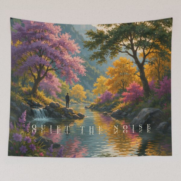 Item preview, Quiet the Noise | Peaceful Nature Mindfulness designed and sold by FairX.