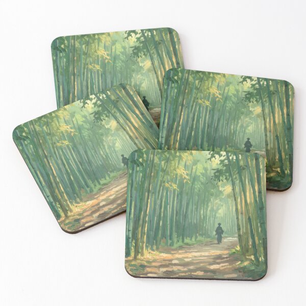 Item preview, Arashiyama Bamboo Grove Kyoto designed and sold by RedPeaStudio.