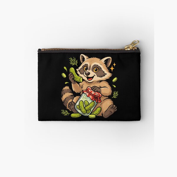 Item preview, Raccoon Eating Pickles Cute Pickle Lover Humor designed and sold by Redgiant87x.