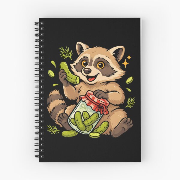 Item preview, Raccoon Eating Pickles Cute Pickle Lover Humor designed and sold by Redgiant87x.