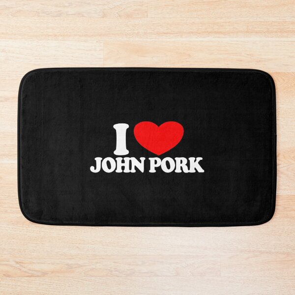 Item preview, I Love John Pork Red Heart John Pork Meme John Pork Gear designed and sold by courtney-charlt.
