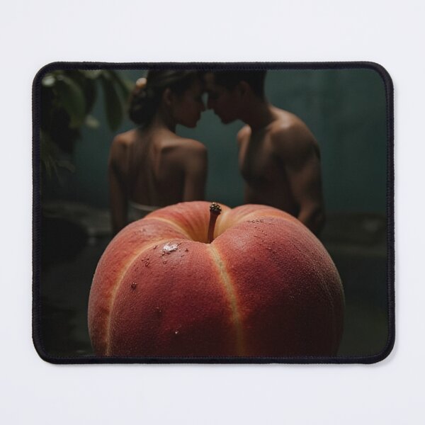 Item preview, Surreal Peach Couple Art Moody Botanical Romantic Water Portrait designed and sold by mijaczeek.