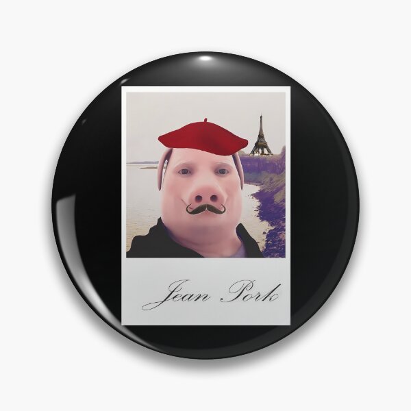 Item preview, Jean Pork (French John Pork Meme) designed and sold by courtney-charlt.