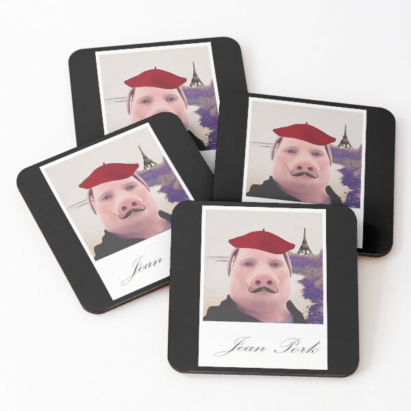Item preview, Jean Pork (French John Pork Meme) designed and sold by courtney-charlt.