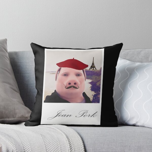 Item preview, Jean Pork (French John Pork Meme) designed and sold by courtney-charlt.