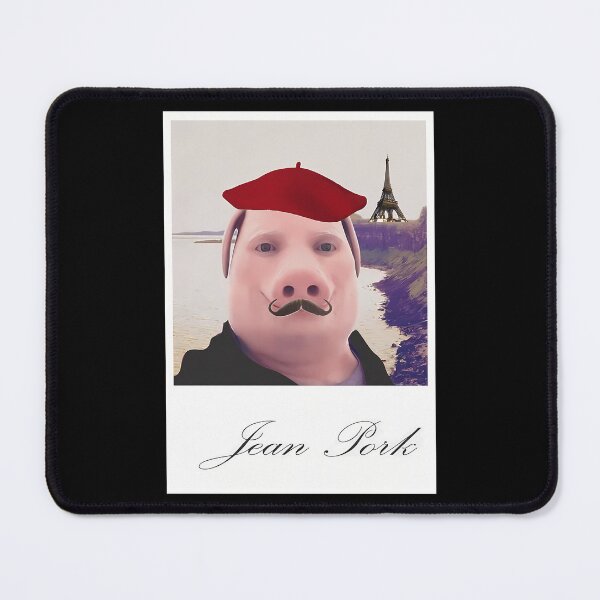 Item preview, Jean Pork (French John Pork Meme) designed and sold by courtney-charlt.