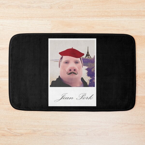 Item preview, Jean Pork (French John Pork Meme) designed and sold by courtney-charlt.