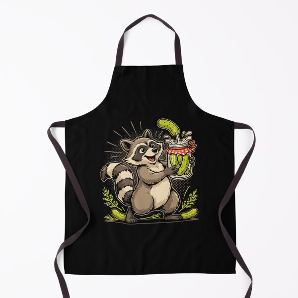 Item preview, Raccoon Eating Pickles Raccoon Humor designed and sold by Redgiant87x.