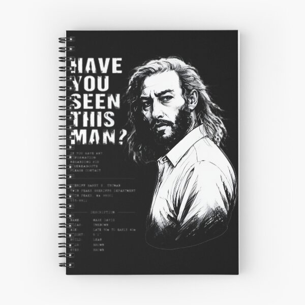 Item preview, Vintage Twin Peaks Seen This Man Art | Best Buy designed and sold by Nightcast22.
