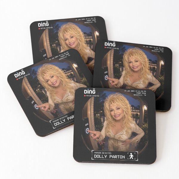 Item preview, Dolly Parton DING Doorbell Camera designed and sold by Aimz Does Stuff.