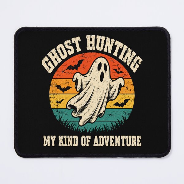 Item preview, Ghost Halloween Vintage Retro Spooky Bat Sunset Graphic designed and sold by ROUX-ART.