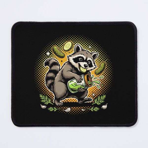 Item preview, Raccoon Eating Pickles Funny Pickle Lover Meme designed and sold by Redgiant87x.