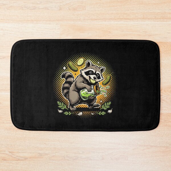 Item preview, Raccoon Eating Pickles Funny Pickle Lover Meme designed and sold by Redgiant87x.