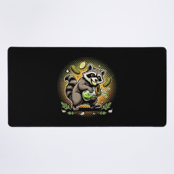 Item preview, Raccoon Eating Pickles Funny Pickle Lover Meme designed and sold by Redgiant87x.