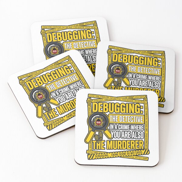 Item preview, Debugging Detective Crime Scene Programmer Gift designed and sold by Ixnor.