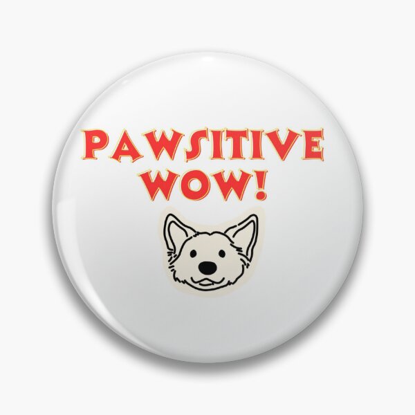 Item preview, Pawsitive Wow Cute Dog Face designed and sold by ExploreAura Studio.