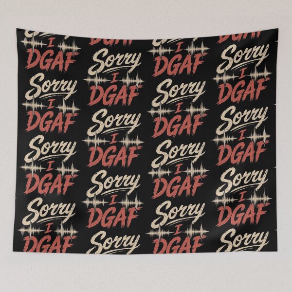 Item preview, Sorry I DGAF Funny Guitar designed and sold by J-Style-Design.