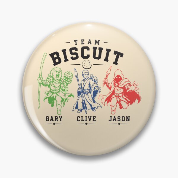 Item preview, TEAM BISCUIT, GARY, JASON, CLIVE, He Who Fights with Monsters designed and sold by BrianOMinard.