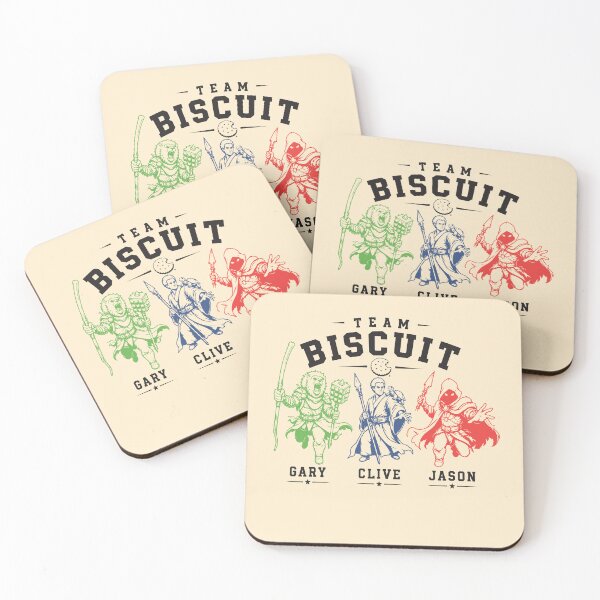 Item preview, TEAM BISCUIT, GARY, JASON, CLIVE, He Who Fights with Monsters designed and sold by BrianOMinard.