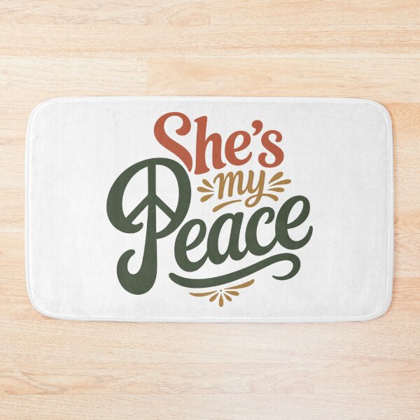 Item preview, She's My Peace designed and sold by My State Of Mind.