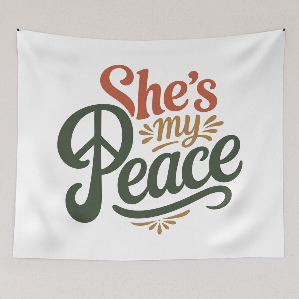 Item preview, She's My Peace designed and sold by My State Of Mind.