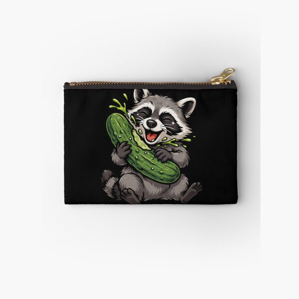Item preview, Raccoon Eating Pickles Pickle Lover Raccoon Humor designed and sold by Redgiant87x.