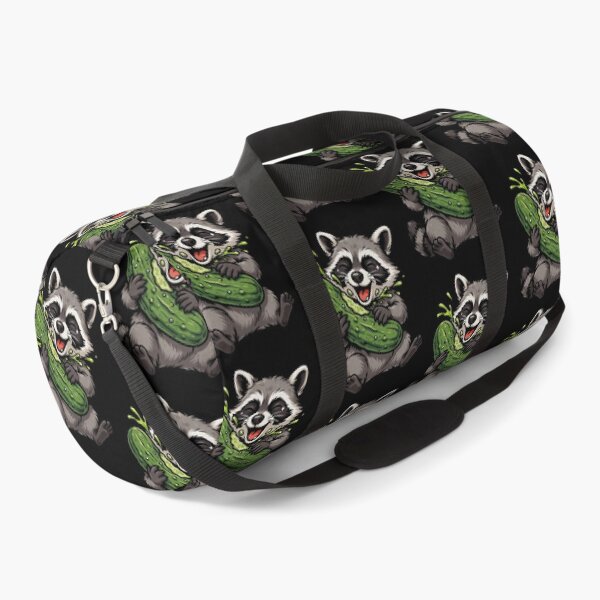 Item preview, Raccoon Eating Pickles Pickle Lover Raccoon Humor designed and sold by Redgiant87x.