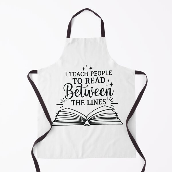 Item preview, I Teach People to Read Between the Lines, English Teacher designed and sold by CloudyPress.