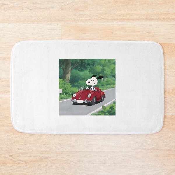 Item preview, Retro Beagle Dog Driving Convertible Car Road Trip Cartoon Adventure | Best Buy designed and sold by usmanbhatti00.
