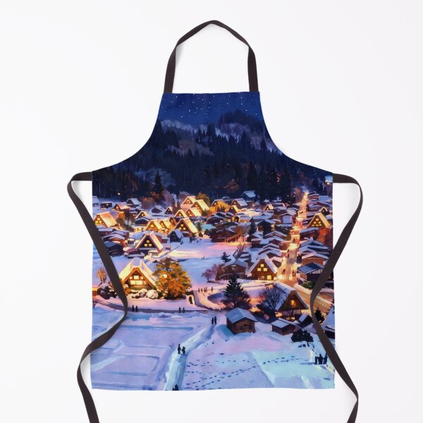 Item preview, Shirakawa-go Winter Illumination designed and sold by RedPeaStudio.