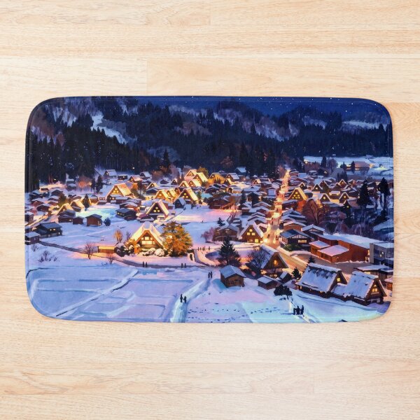 Item preview, Shirakawa-go Winter Illumination designed and sold by RedPeaStudio.