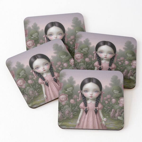 Item preview, Copy of Garden of Silent Eyes. Pop Surrealism, Lowbrow Art, Pale Pink Aesthetic designed and sold by Piagor.
