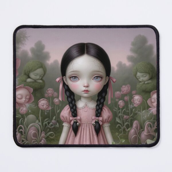 Item preview, Copy of Garden of Silent Eyes. Pop Surrealism, Lowbrow Art, Pale Pink Aesthetic designed and sold by Piagor.