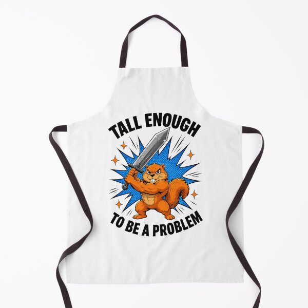 Item preview, squirrel Knight Sword Hero Funny Cartoon Mascot designed and sold by ROUX-ART.